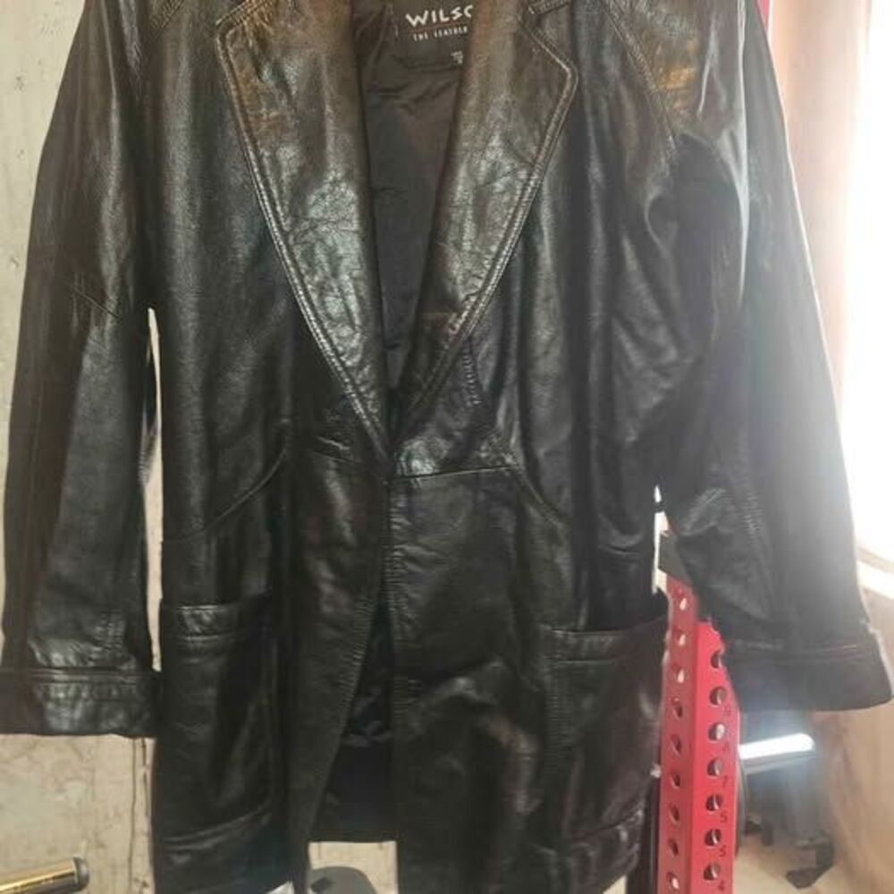 Vintage Wilson's Leather Jacket  Size S